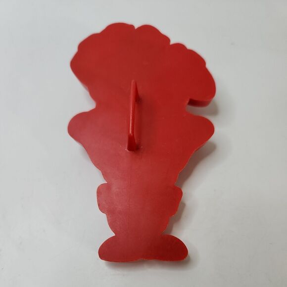 Vtg Tupperware Cookie Cutters Set of 7 Red Plastic 1970s, Halloween, Xmas - Picture 9 of 15